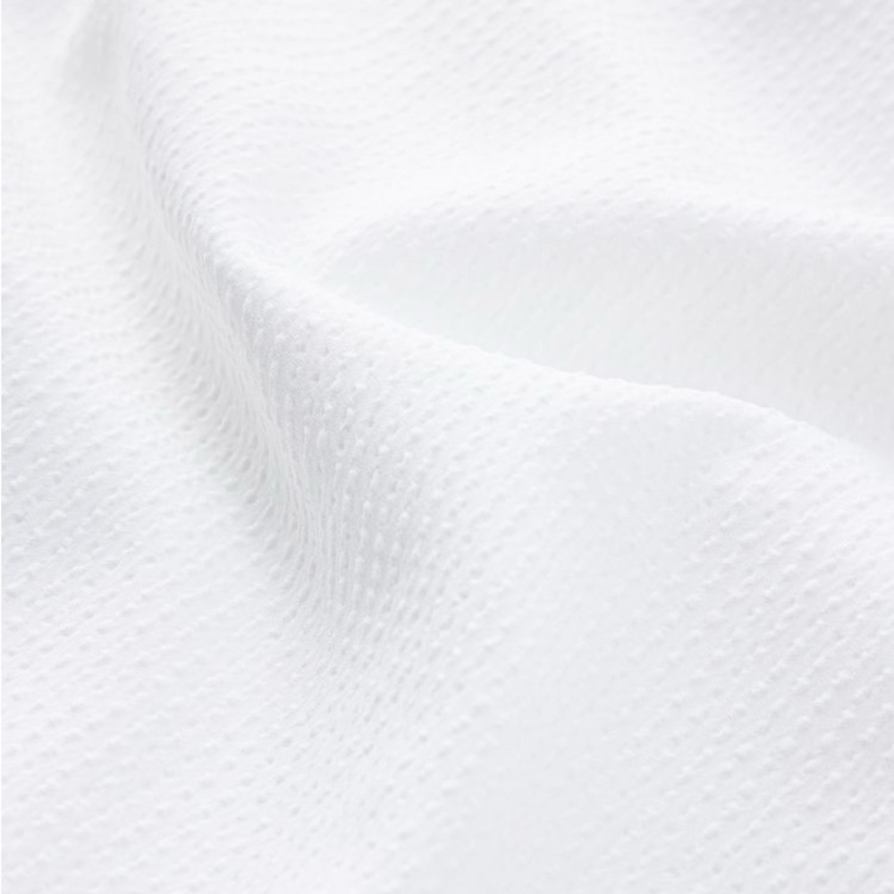 HALARA White Spaghetti Strap Mini Dress with Keyhole Tie - Picture 6 of 6